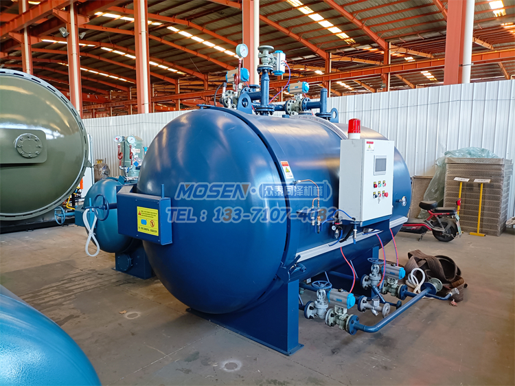 蒸汽排氧胶管硫化罐