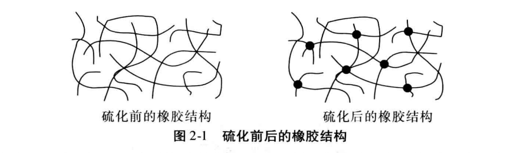 橡胶硫化前后的结构变化